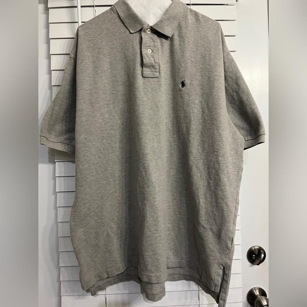 Ralph Lauren Light Gray Polo Shirt